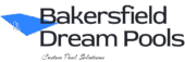 High-resolution Bakersfield Dream Pools logo with a transparent background.